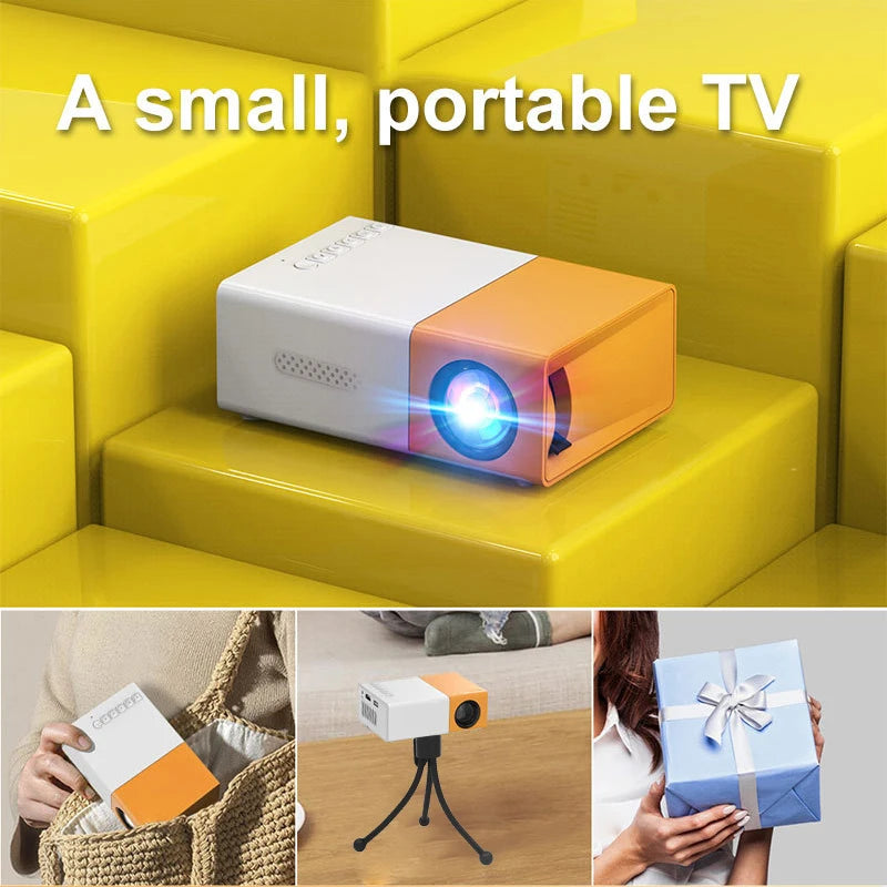 Stygura Mini Portable Projector