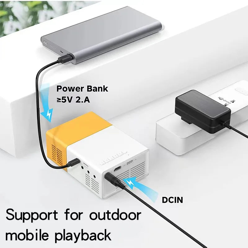 Stygura Mini Portable Projector